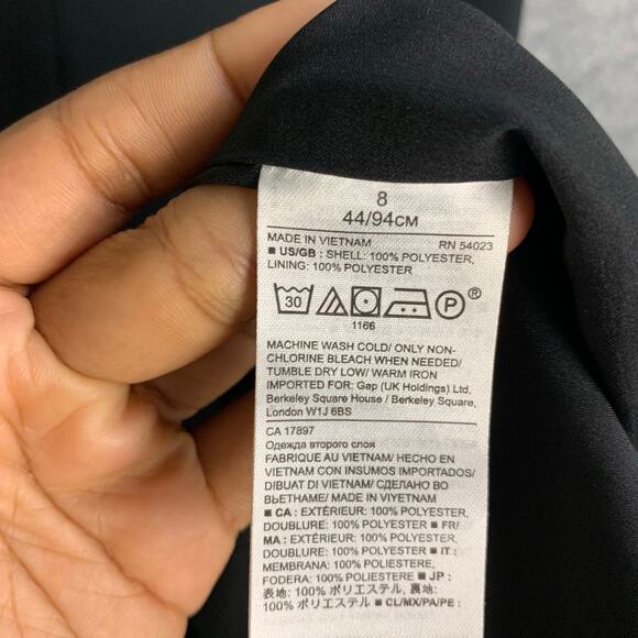 NEW $138 Banana Republic Classy Cocktail Dress Bow-tie Back Size 8 - Picture 10 of 14